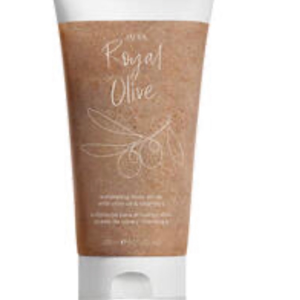 Jafra Royal Olive exfoliating body scrub with olive oil & vitamin E, 6.7 fl oz,